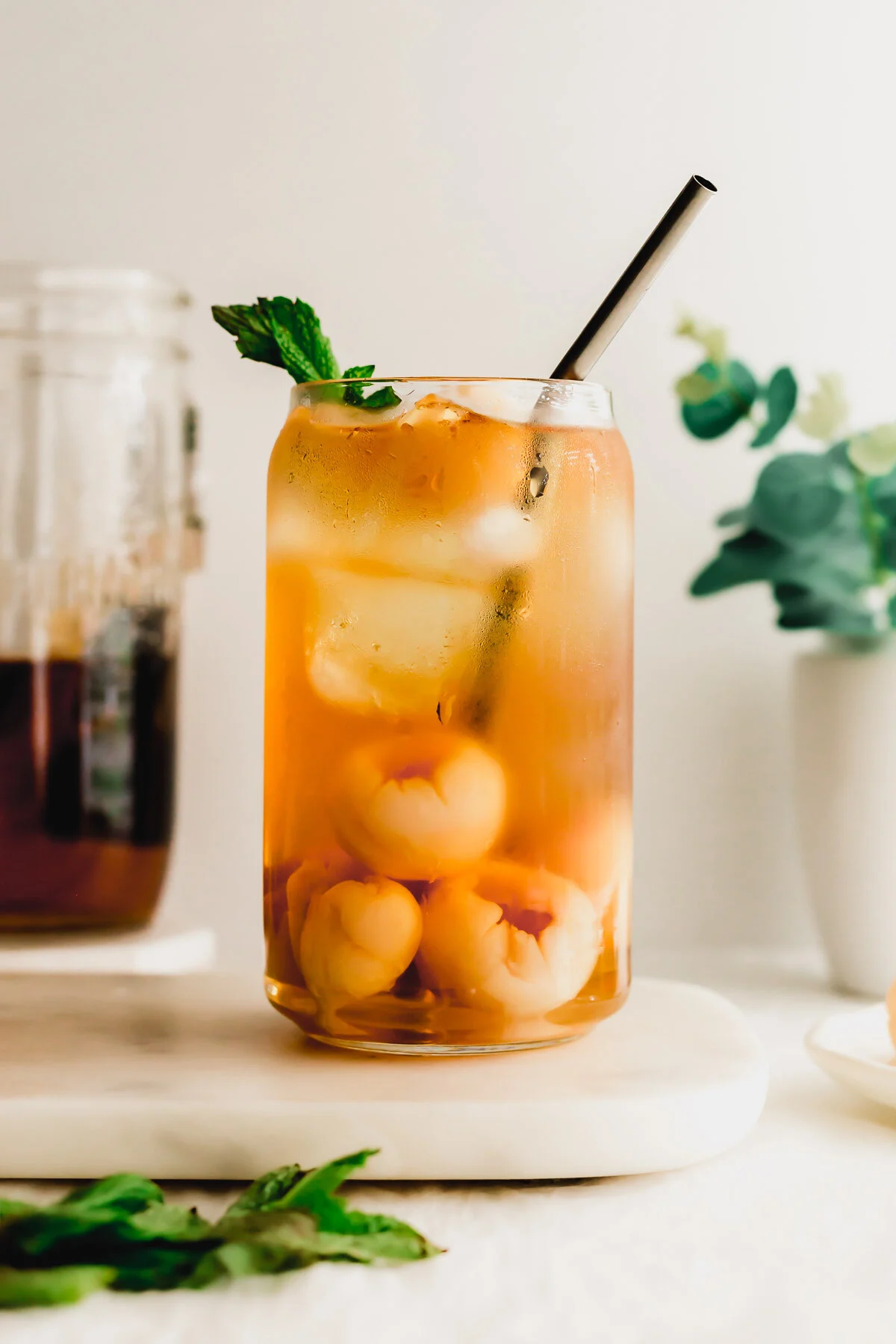 Iced Peach Tea